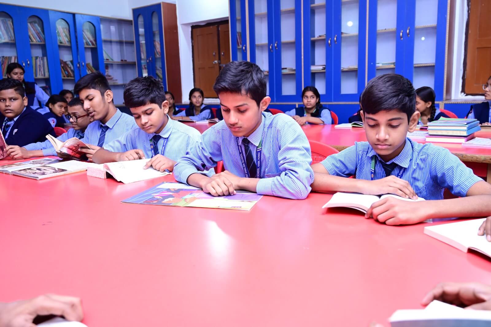 Millia Convent English School Library