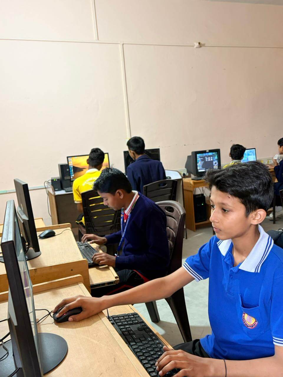 Millia Convent English School Library