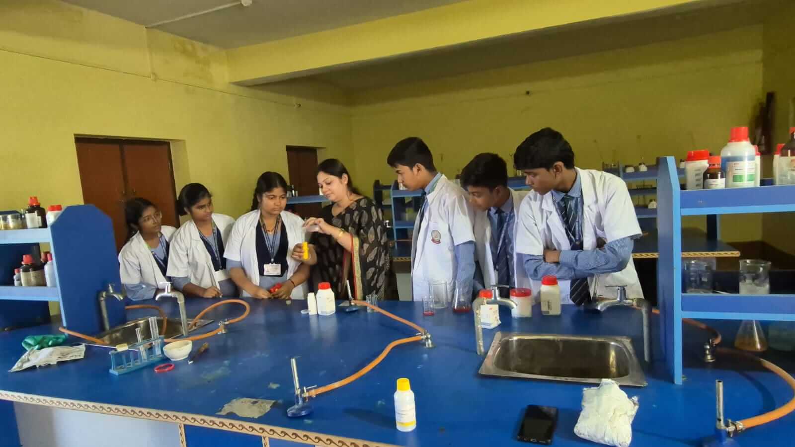 Millia Convent English School Library