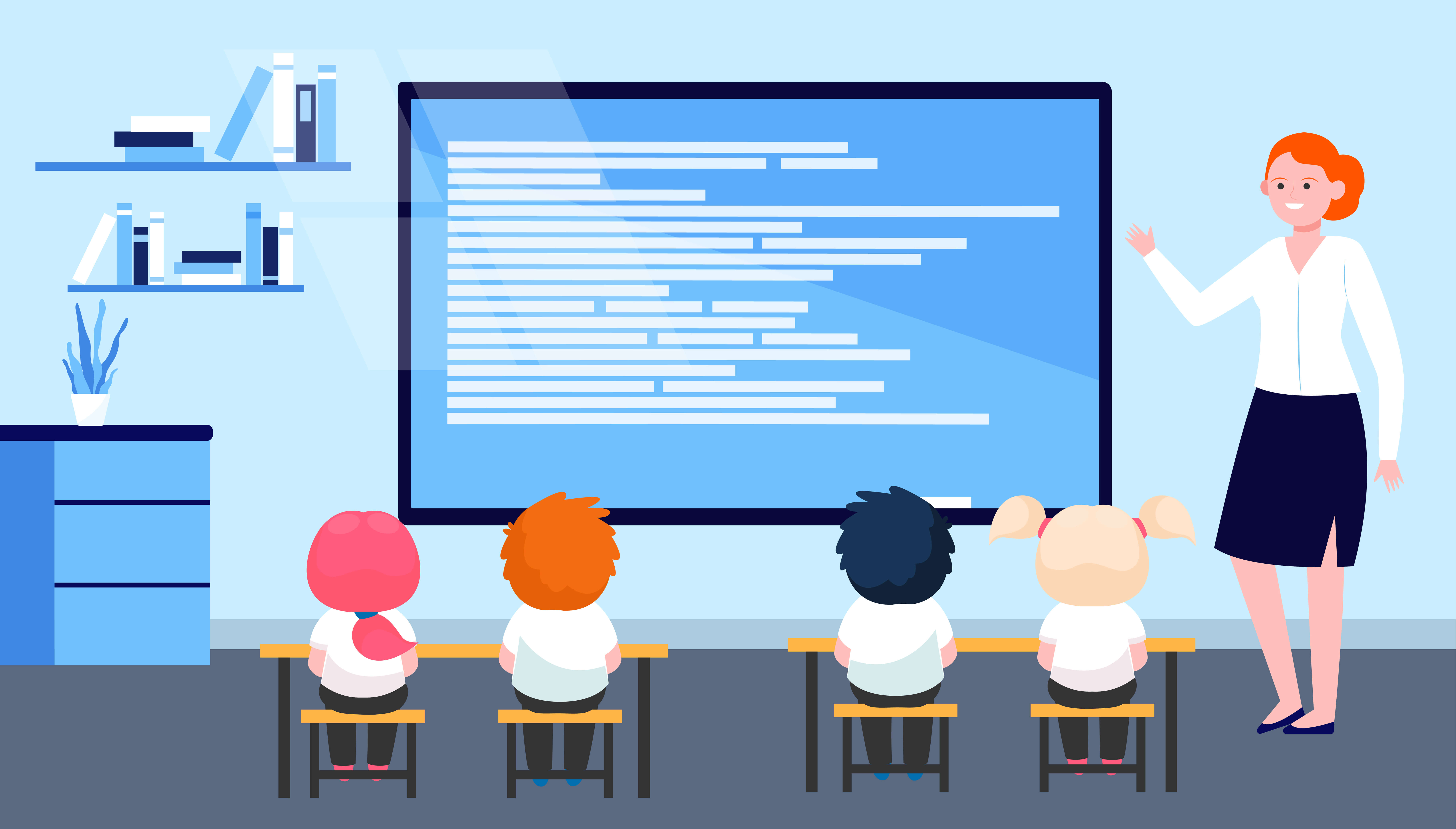 Smart Classes at Millia Convent English School